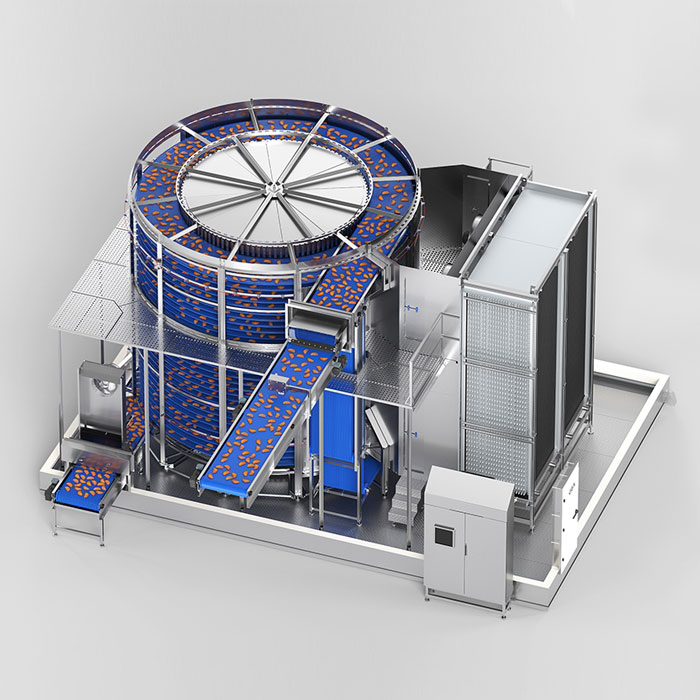 Spiral Quick-Freezing Tunnel